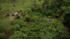 Aerial view of indigenous villages
